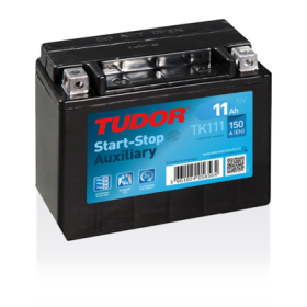 TUDOR TK111 Batterie auxiliaire AGM 12V 11Ah 150A Batterie de démarrage