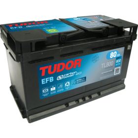 TUDOR TL800 L4 EFB 12V 80Ah 800A Batterie de démarrage