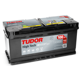 TUDOR TA1000 L5 SLI 12V 100Ah 900A Batterie de démarrage